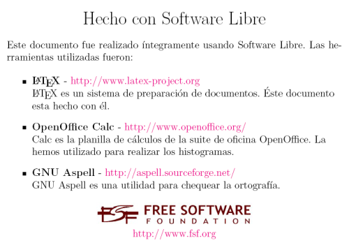 Made with Free Software