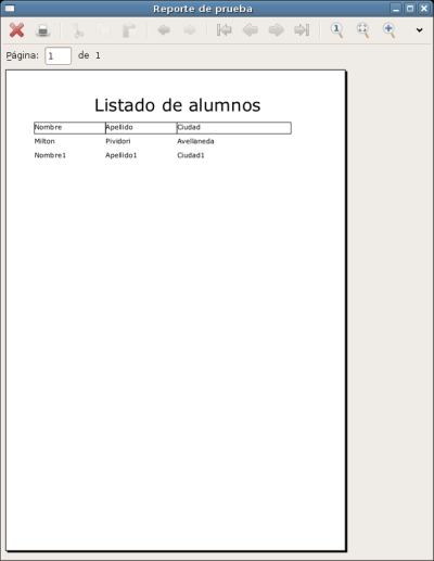 Reporte